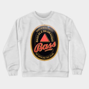 Badass Beer, restored enamel sign Crewneck Sweatshirt